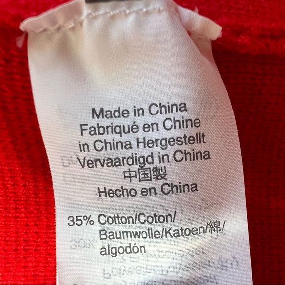 J. Crew 365 Sophie Merino Wool Blend Red Sweater Blazer Womens XS 887 - Picture 3 of 4